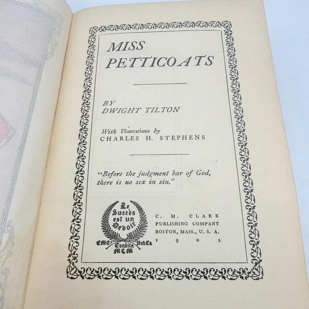C.M. Clark Publishing Co. miss petticoats